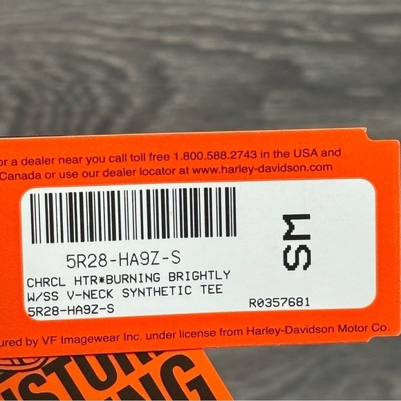 Harley Davidson moisture Wicking V Neck women’s small 179 - Picture 6 of 6